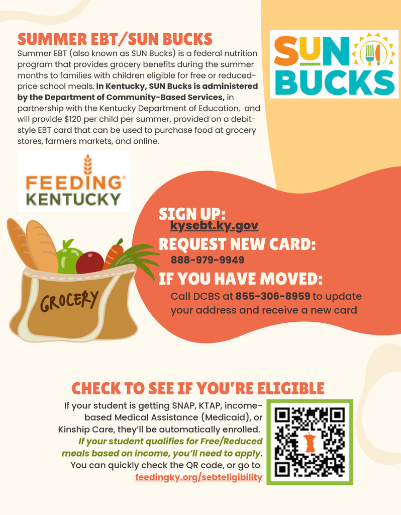 Summer EBT/Sun Bucks