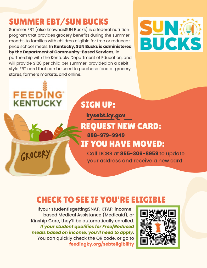 Summer EBT / SuN Bucks 