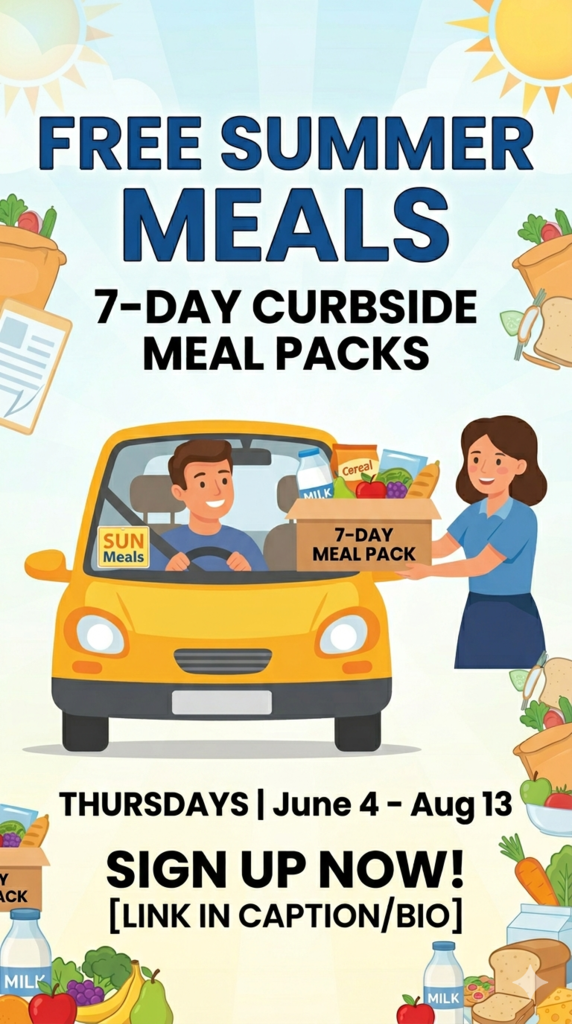 Curbside meal pickup 