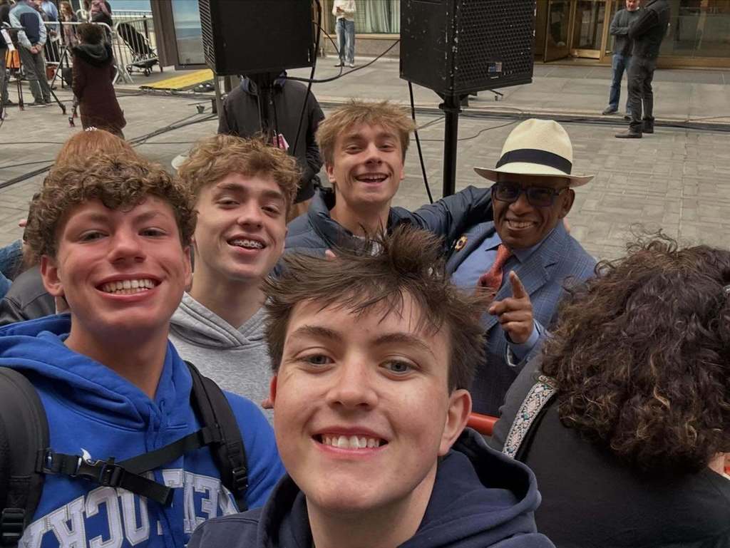 Seniors on NY trip