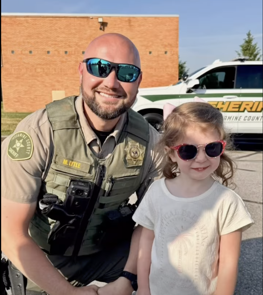 Pre-School Students having a community helpers field trip