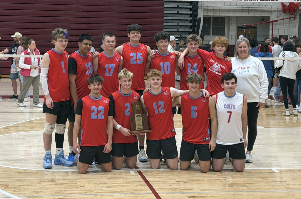 WJHS Boys Volleyball team