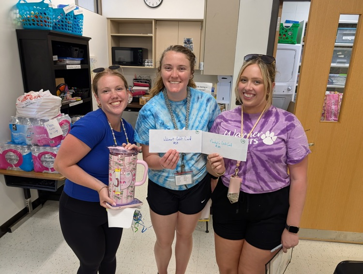 staff with prize