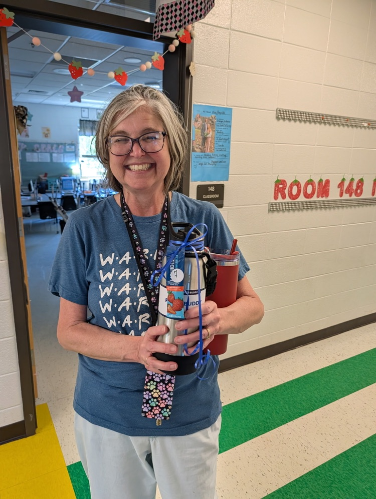 staff with prize