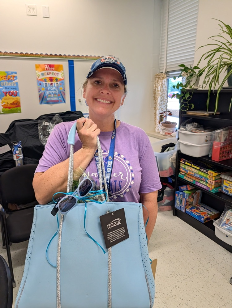 staff with prize