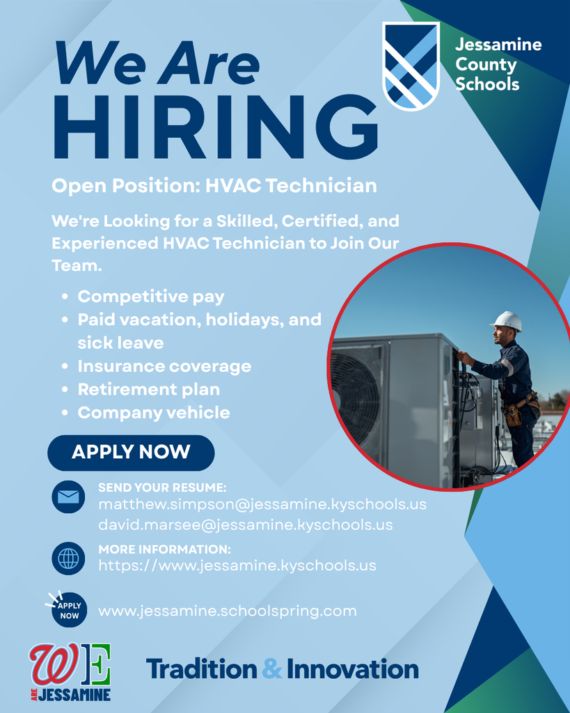 Hiring HVAC Technician