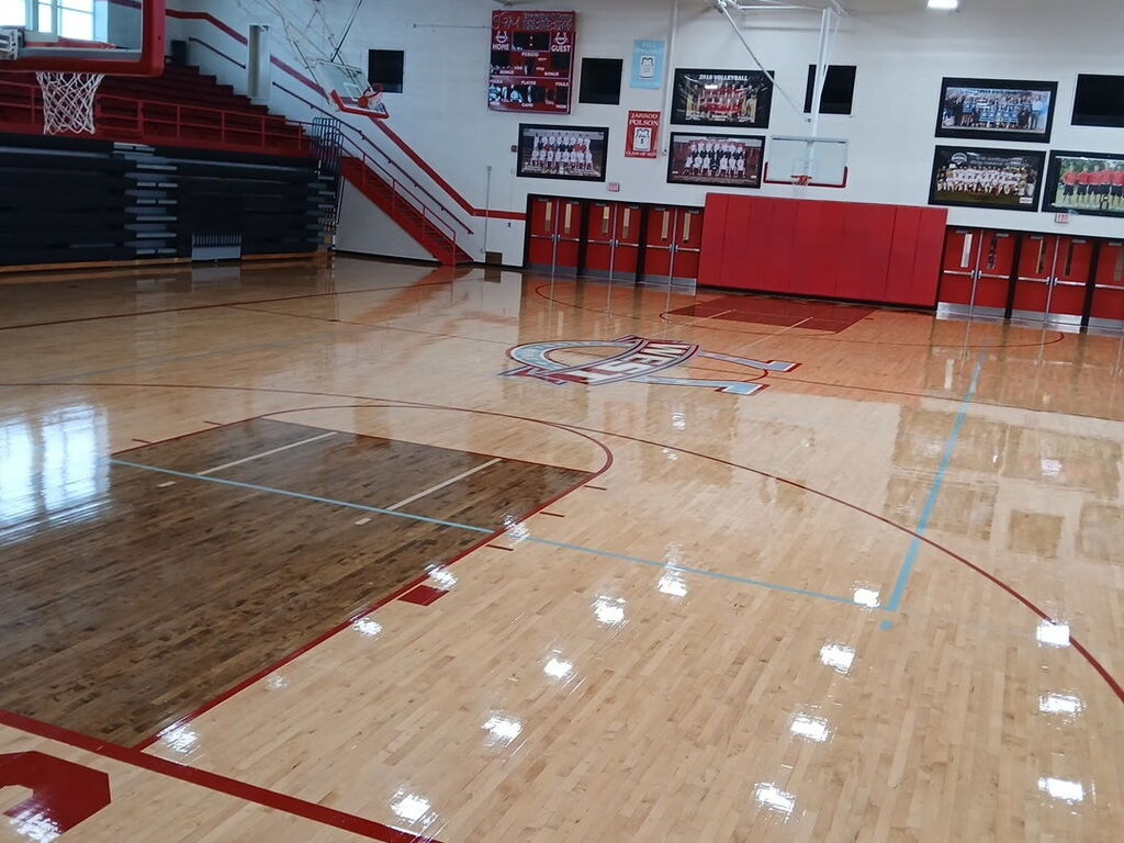 gym floor