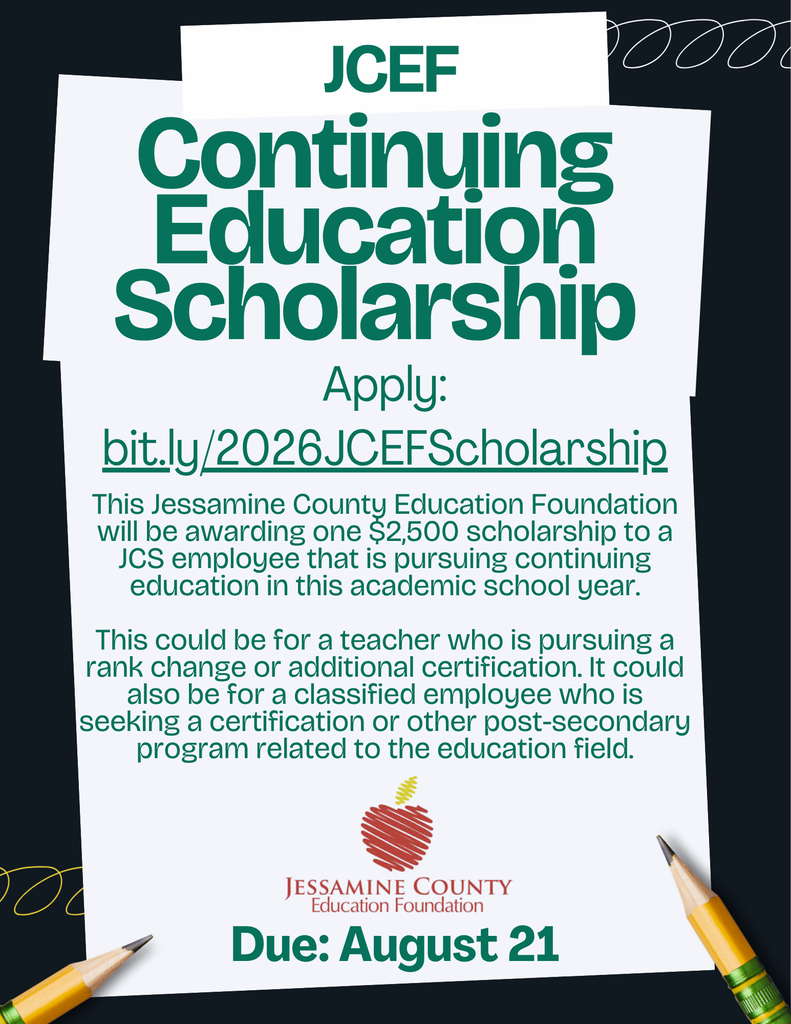 JCEF Scholarship for Staff