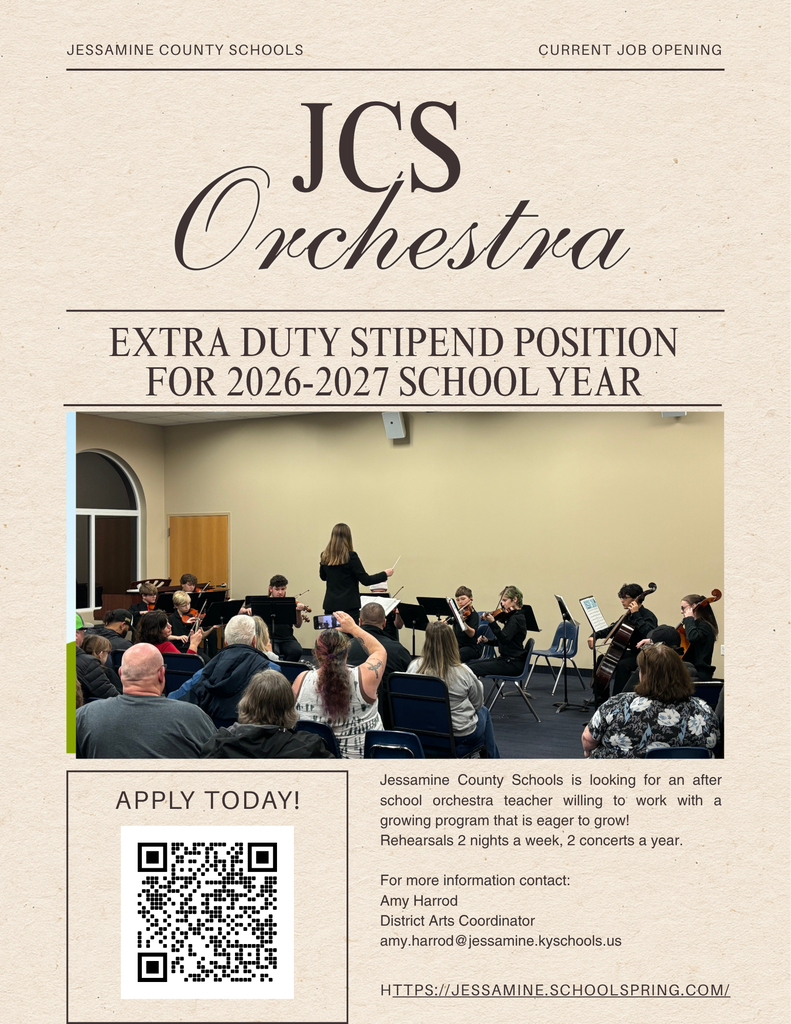 JCS is looking for an orchestra instructor!