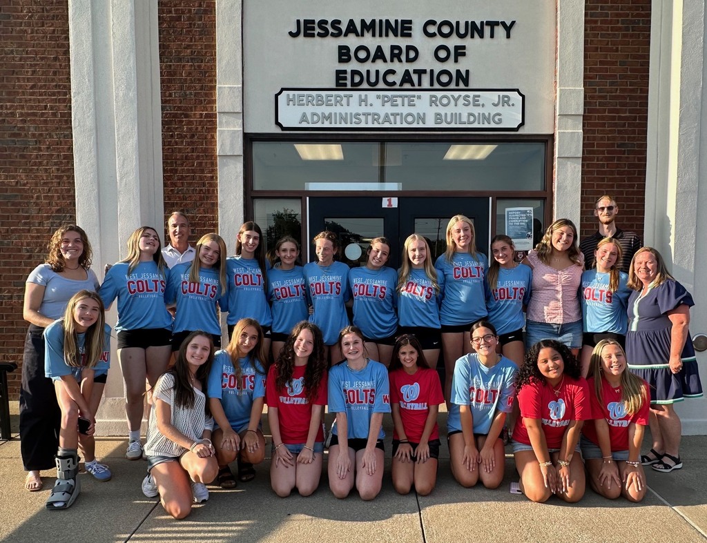 west jessamine middle volleyball team