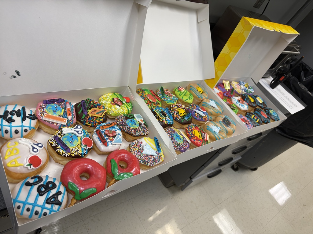 Doughtnuts of various designs from Daylight Donuts.
