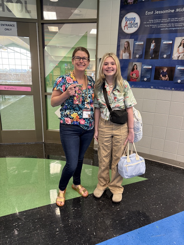 Mrs. Jones and Molly were geared up for vacation!