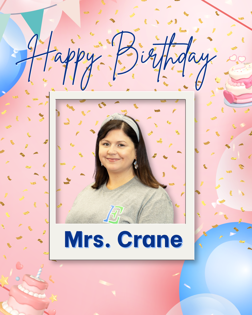 Happy Birthday post for Mrs. Crane.