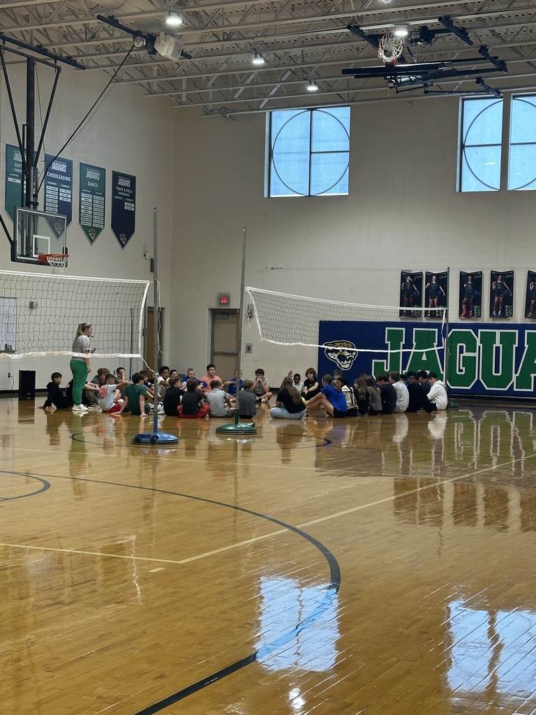 Students engaging in community circles.