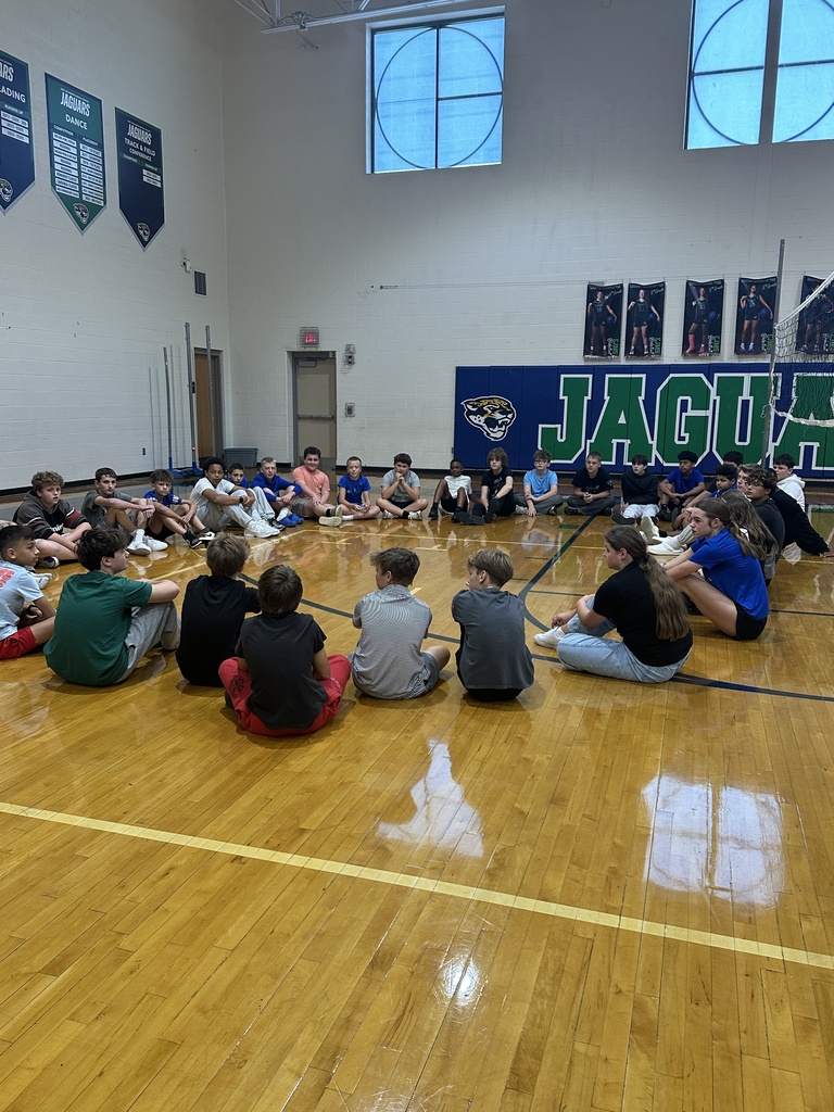 Students engaging in community circles.