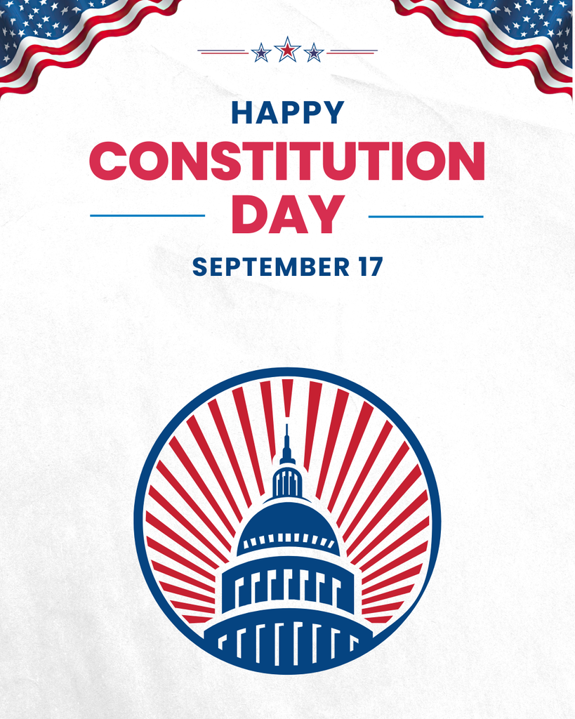 Happy Constitution Day flier.