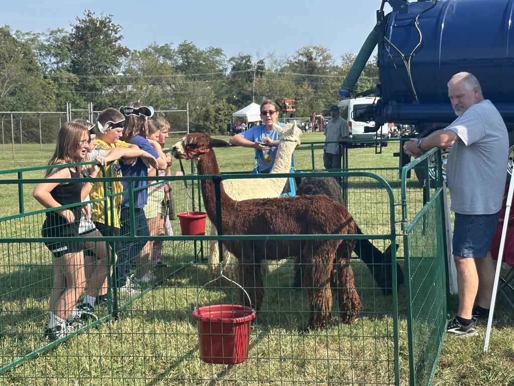 students on ag day