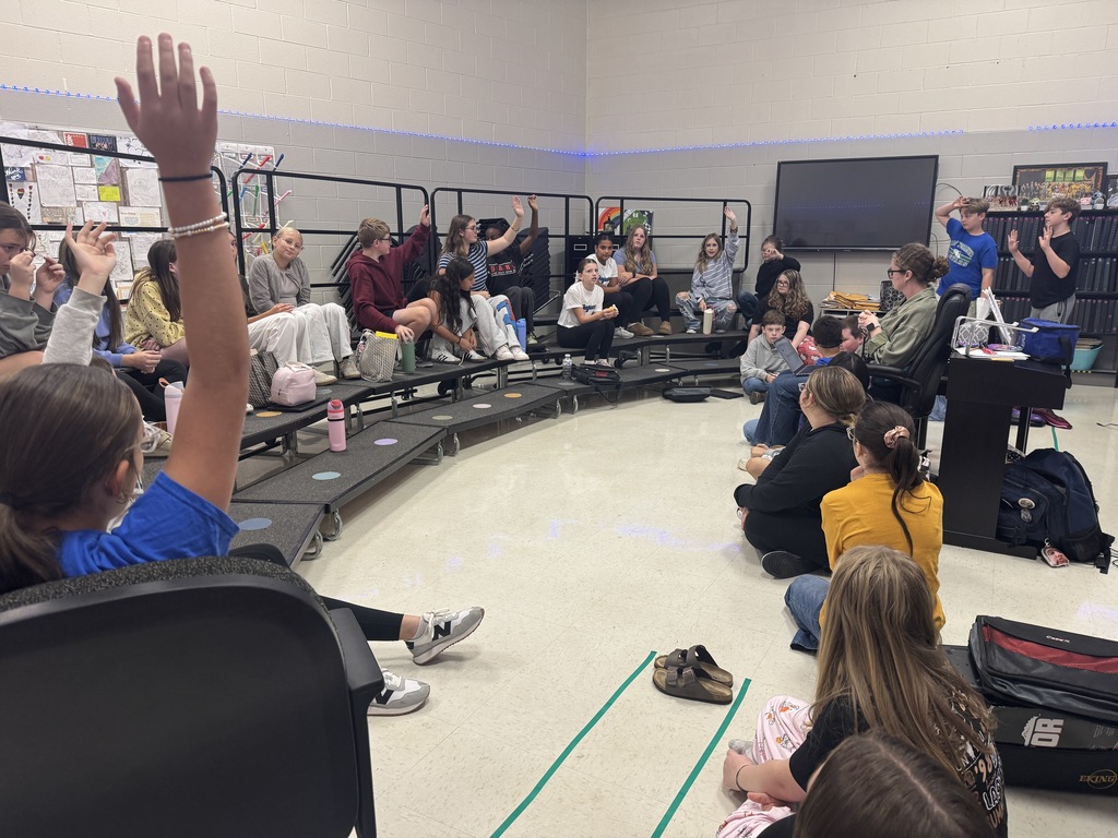 Scott Harvey visiting EJMS to give students the tools to be a positive force in our community.