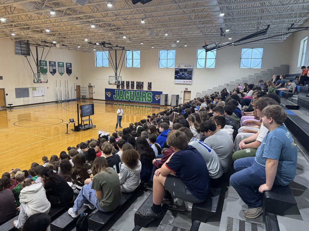 Scott Harvey visiting EJMS to give students the tools to be a positive force in our community.