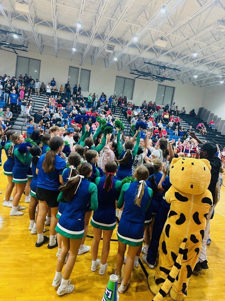 EJMS 7th grade girls basketball celebrating their Salt River Conference win!