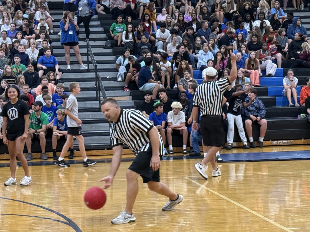 EJMS playing matball on the last day before Fall Break!