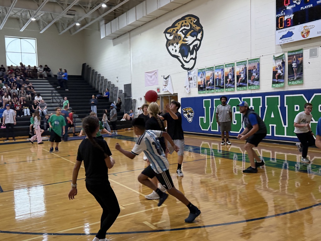 EJMS playing matball on the last day before Fall Break!