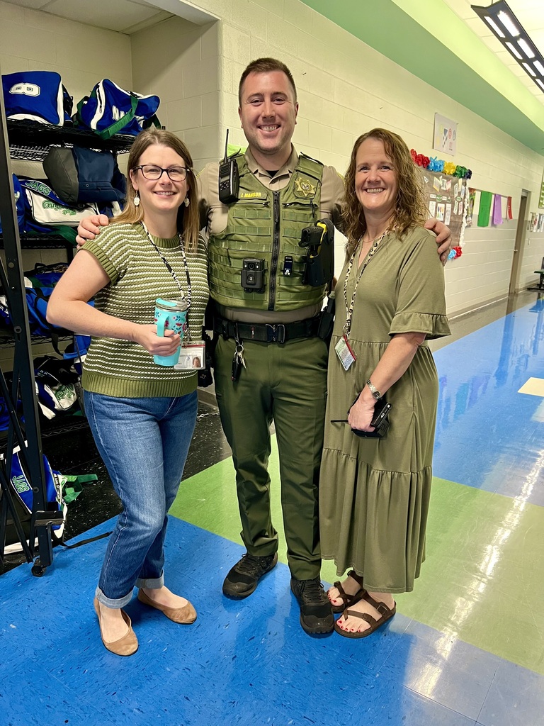 EJMS staff wearing matching outfits.