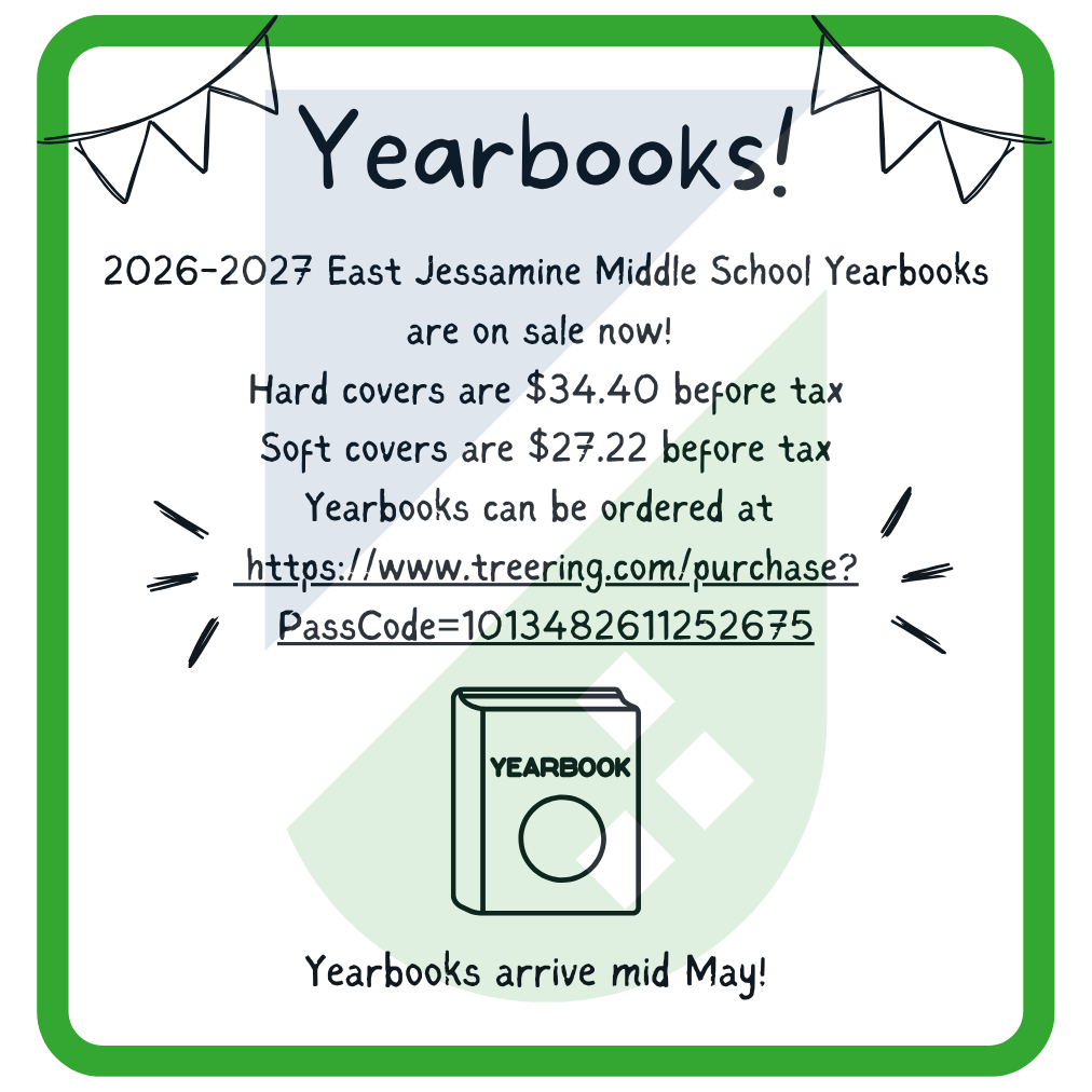 Yearbook ordering info.
