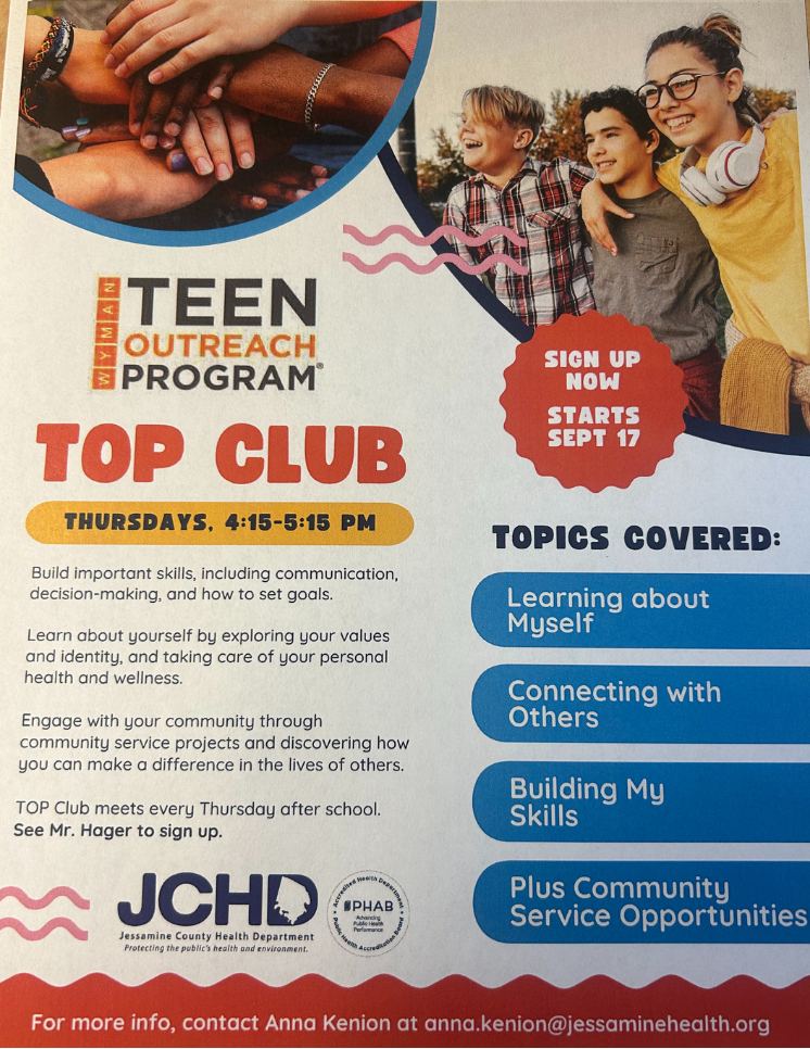JCS Team outreach program information.