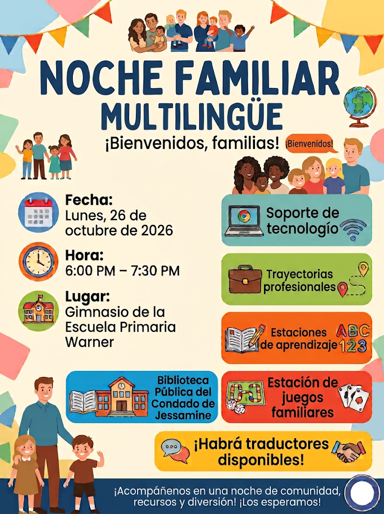 multi lngual family night