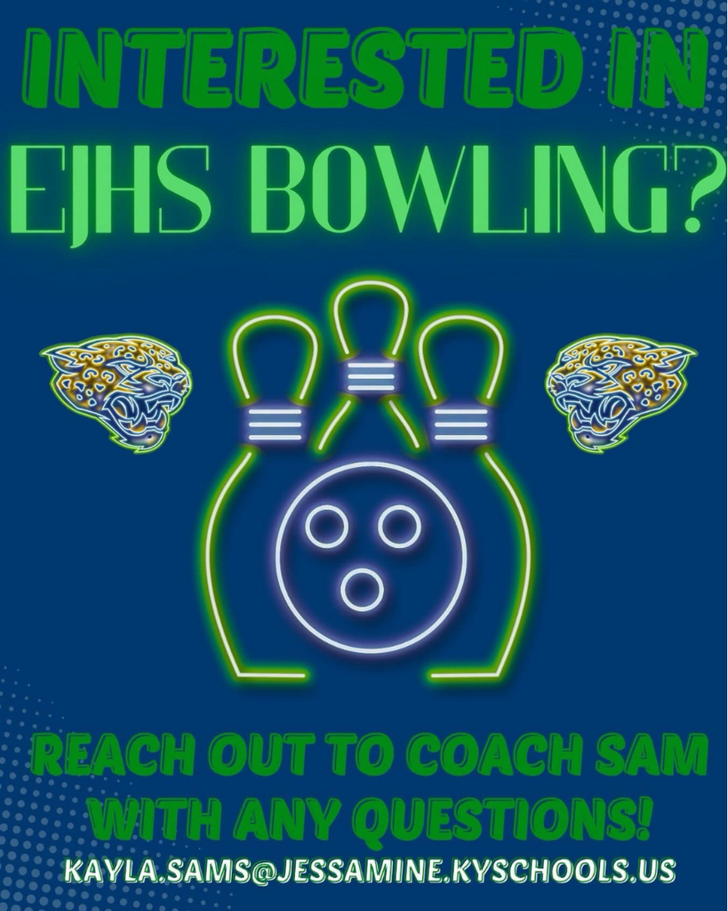 Flier for the EJMS Bowling Team