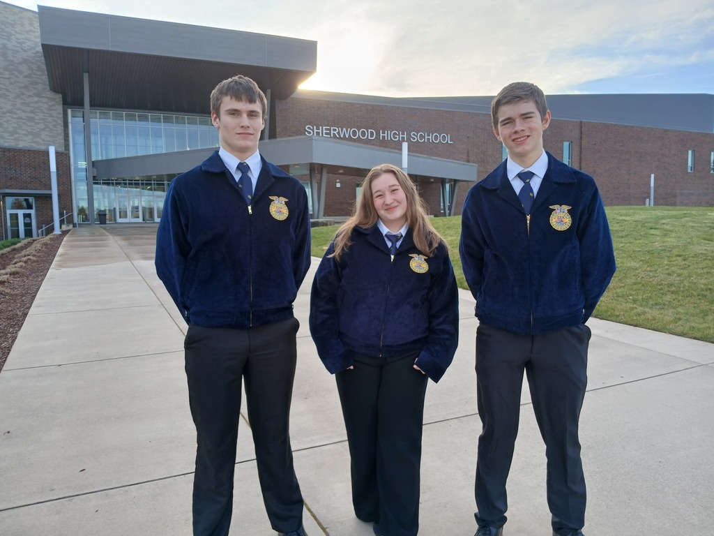 3 High School FFA students participated in the Public Speaking Competition