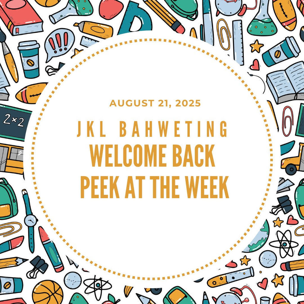 Peek at the week Newsletter