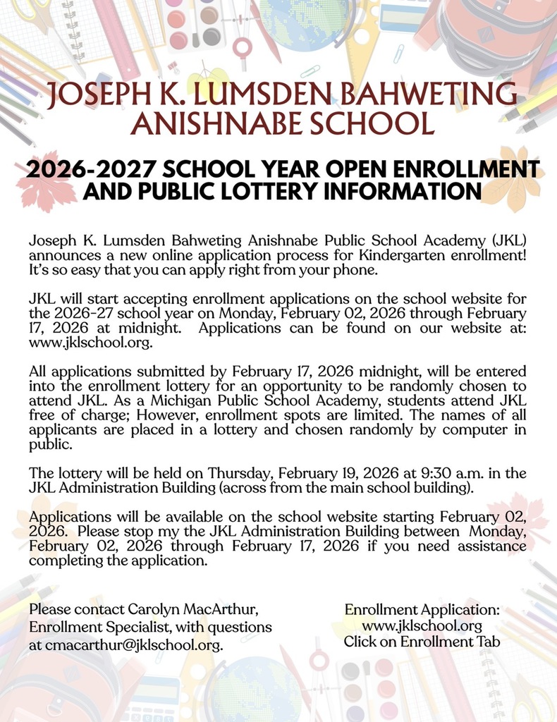 Kindergarten Open Enrollment 