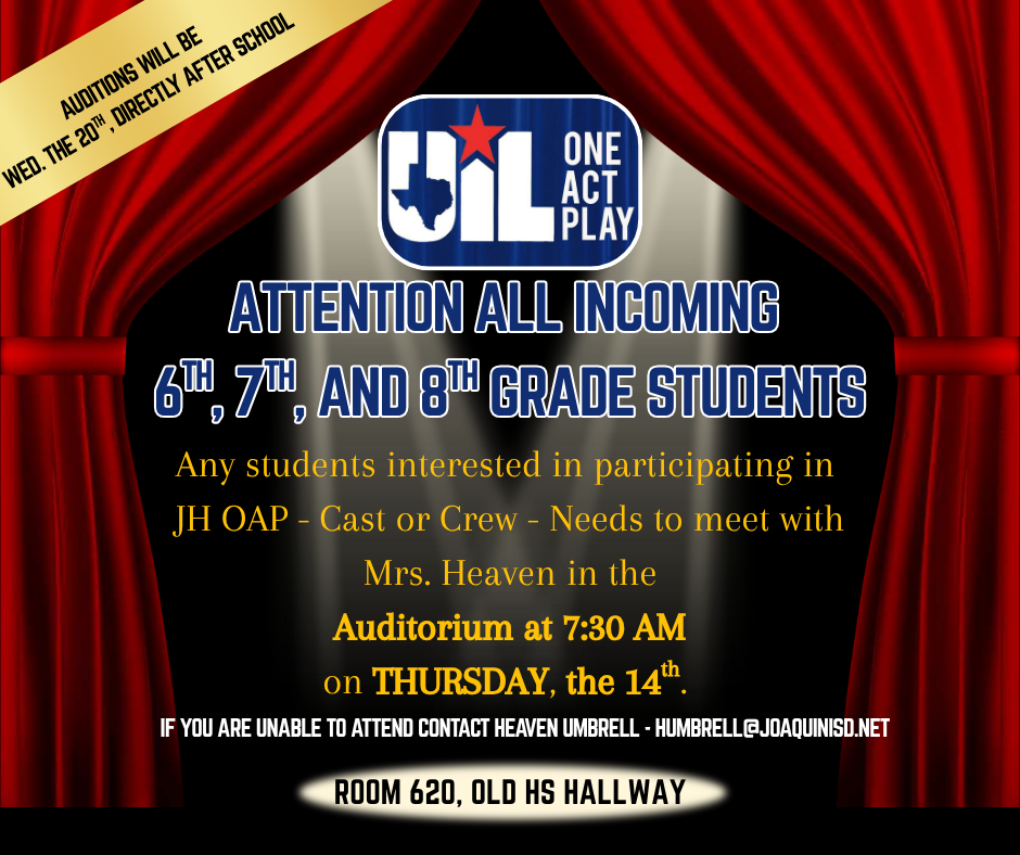 jr high OAP