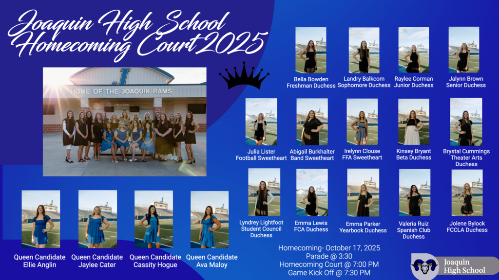 Homecoming Court 2025
