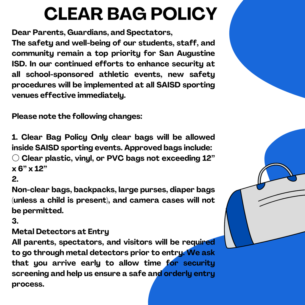 CLEAR BAG
