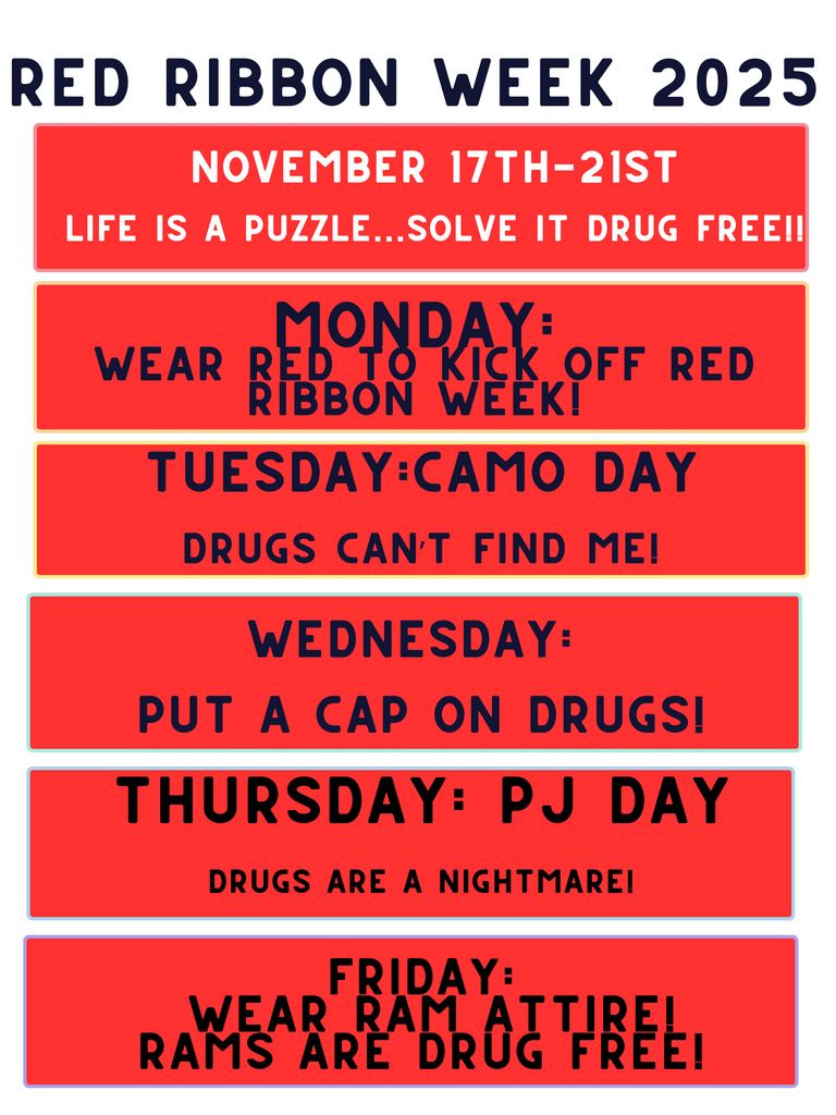 Red Ribbon Week 25