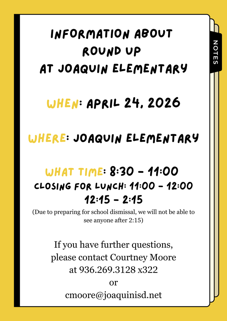 Round Up Information! 