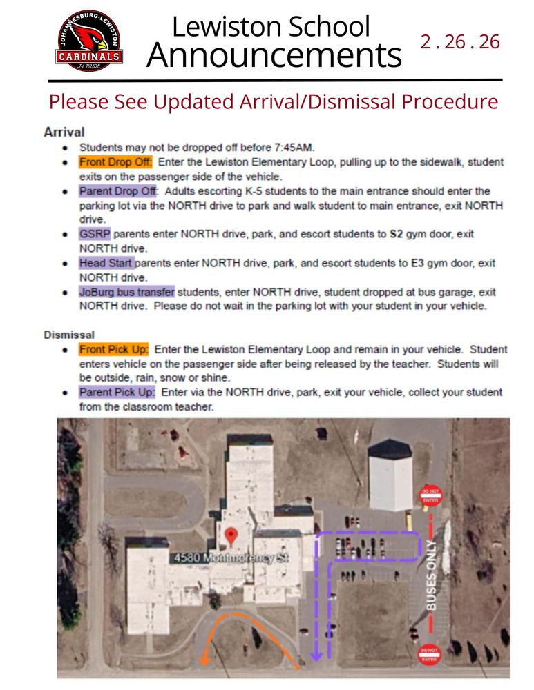 Arrival/Dismissal Procedure