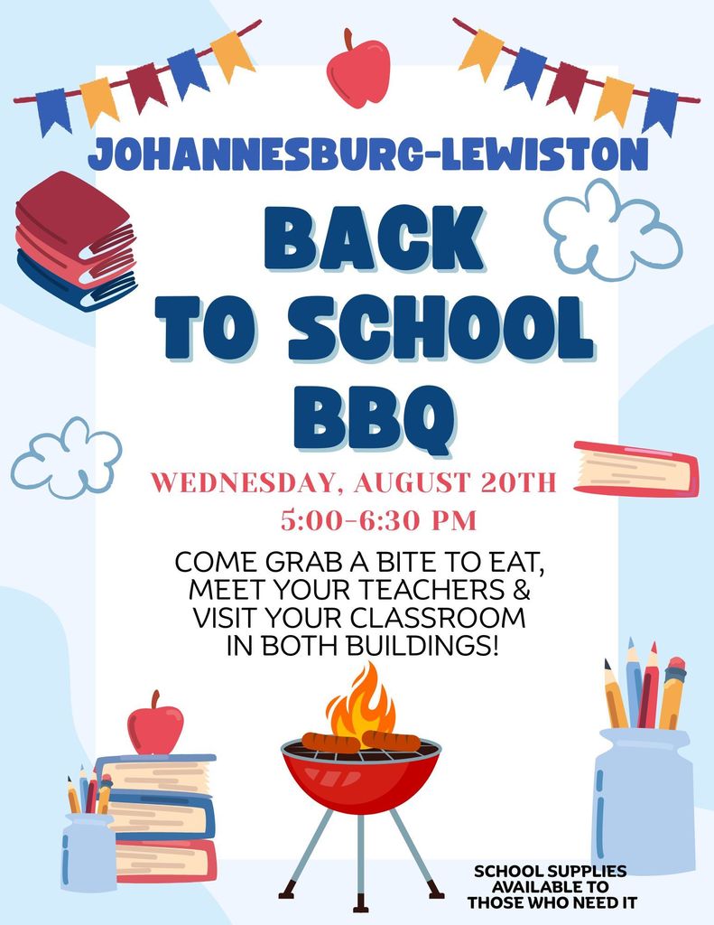 Back to School BBQ Flyer