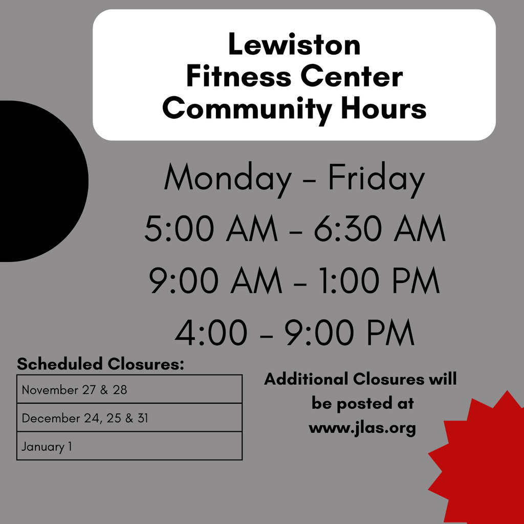 Lewiston Fitness Center Hours