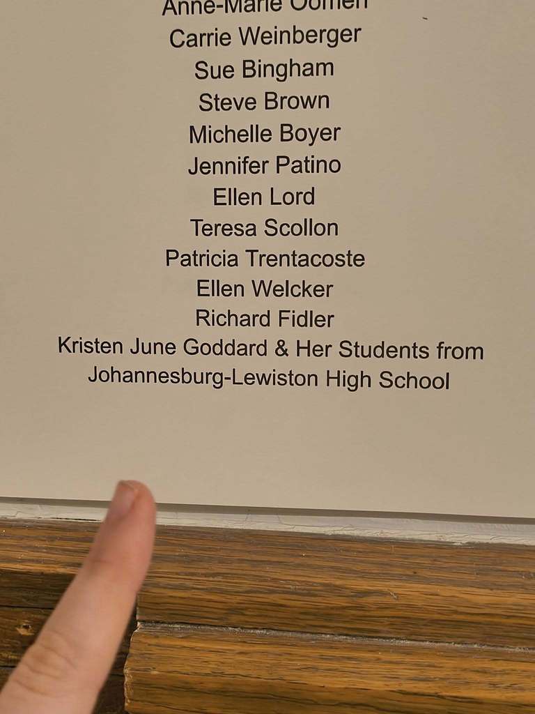 The Ekphrastic 2 author list