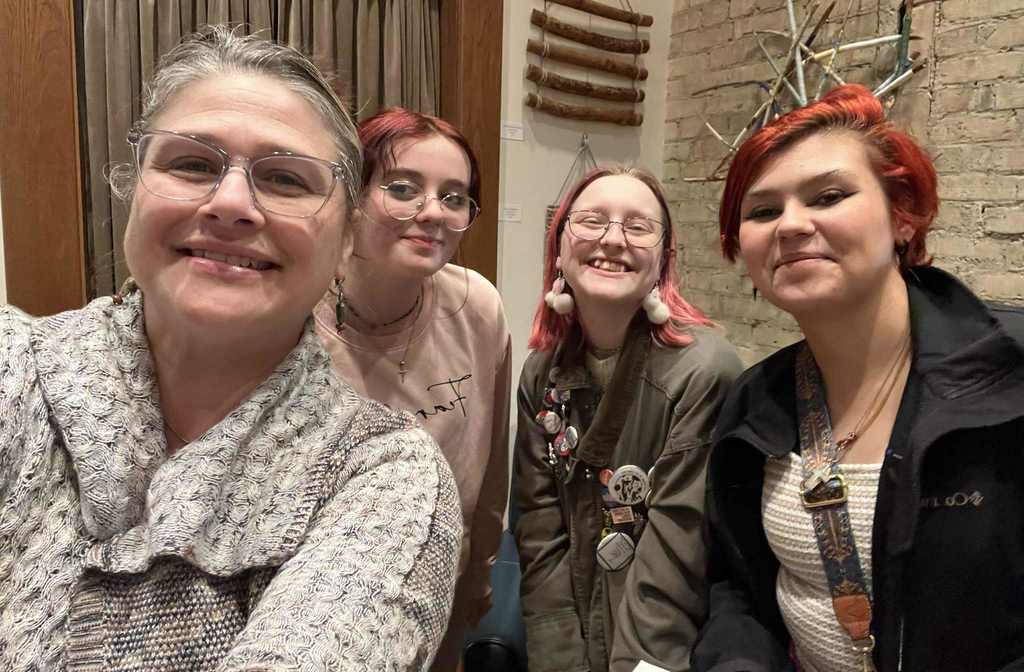 Mrs. G, Piper, Nikki, Ali