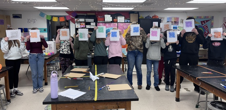 Middle School Op Art 