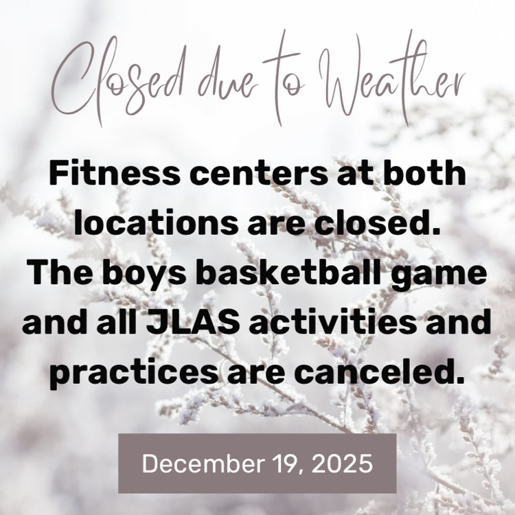 Weather closure 12.19.25