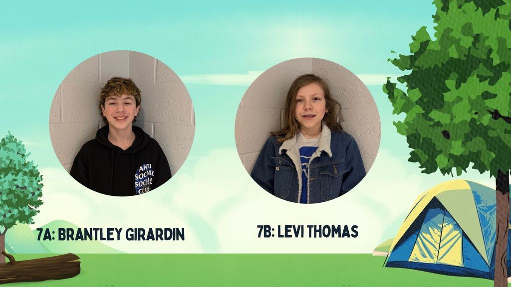 7A: Brantley Girardin     7B: Levi Thomas