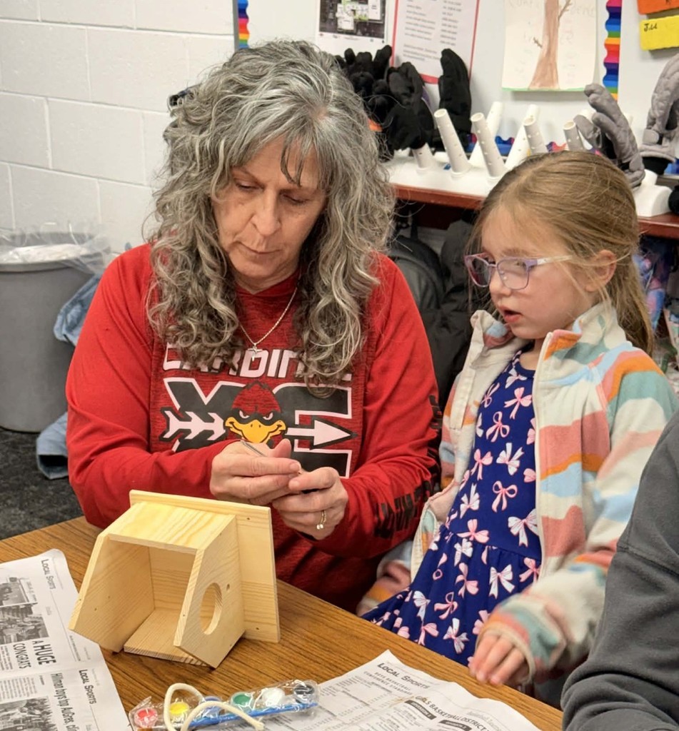 Making sure screws are tight 