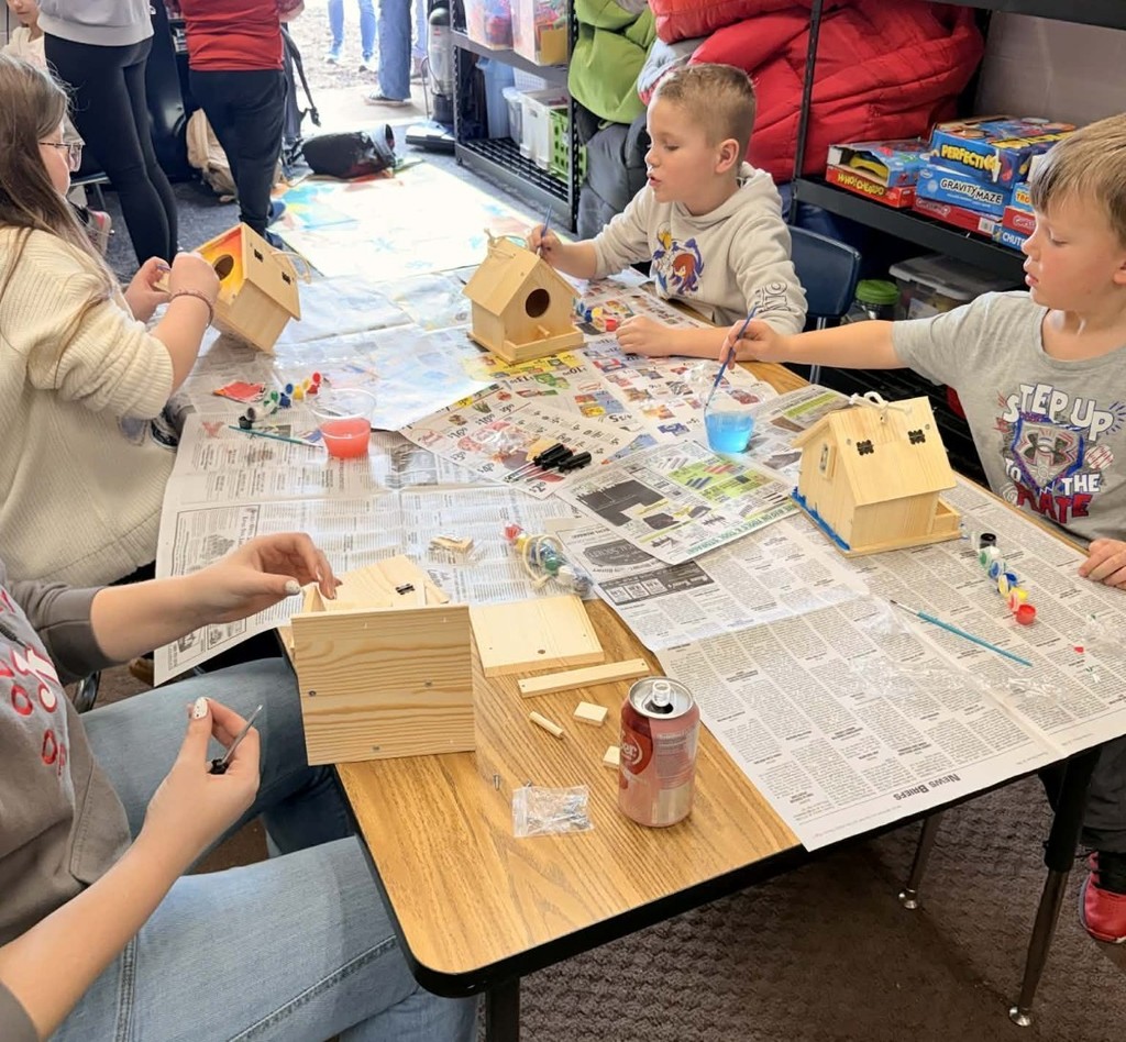 Buddies taken their time painting together