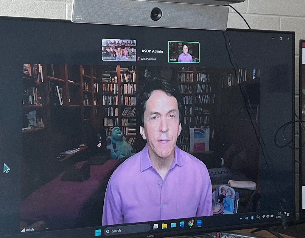 JLHS Writers' Club & Mitch Albom